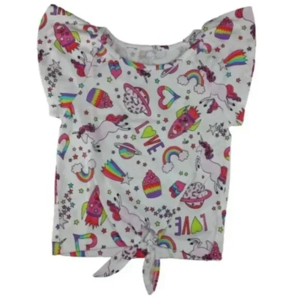The Children'e Place Unicron Tank Tops & Tie Dye Short Bundle Size S
